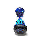Гироскутер Smart Balance Wheel 10,5 дюймів синій космос для дітей і дорослих.Гироборд для дітей, фото 6