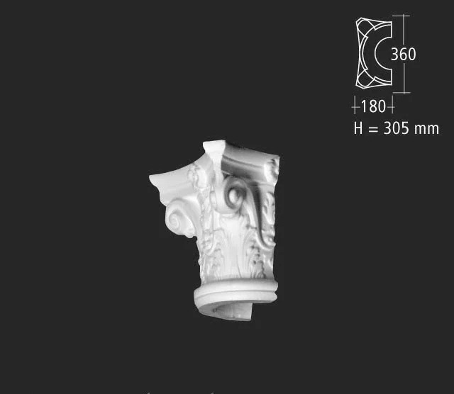 Капітель напівколони Homestar D2H