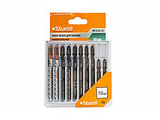 Набір пилок для електролобзика (10шт) Sturm 9019-03-SS1