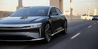 Електричний седан Lucid Air офіційно уявлень