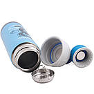 Стильний металевий термос "Спорт" (600 мл), фото 3