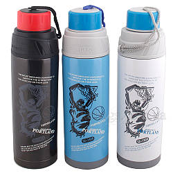 Стильний металевий термос "Спорт" (600 мл)