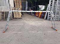 Драбина-трансформер 4х5 алюмінієва Laddermaster Bellatrix (A4A5), Чехія, фото 10