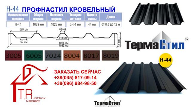 Профнастил Несущий "Н 44 