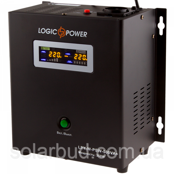 Уцінка ДБЖ Logicpower LPY- W - PSW-500VA (350Вт) з правильною синусоїдою 12В