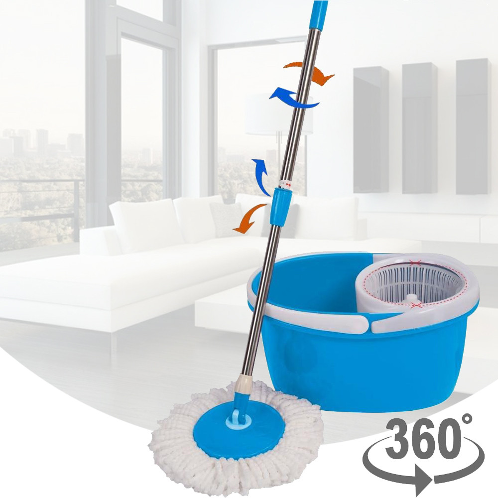 Купить Турбо швабра с ведром с автоматическим отжимом Spin MOP 360 ...