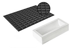 Форма і коврик кондитерські Silikomart Kit Bûche Tablette