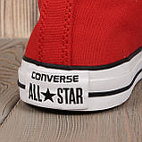 Кеди Converse All Star (Червоні високі) В наявності 36,38,39,40,41,42,43 розміри., фото 4