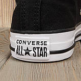 Кеди Converse Chuck Taylor All Star Hi Black  (Високі чорно-білі), фото 3