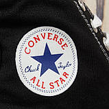 Кеди Converse Chuck Taylor All Star Hi Black  (Високі чорно-білі), фото 4