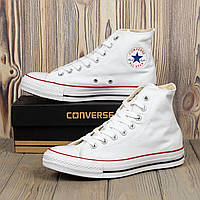 Білі високі кеди Converse All Star 36-44 всі розміри в наявності!