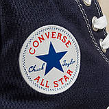 Високі сині кеди Converse All Star (36,38, 39, 40,41,42,43,44 Розміри в наявності), фото 4