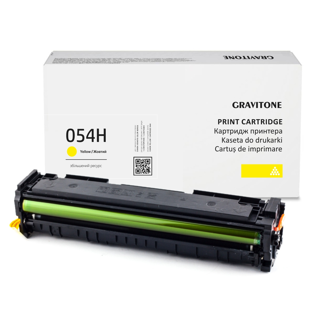 Сумісний картридж Canon i-Sensys MF643Cdw (MF-643cdw) 3102C008, жовтий, 2.300 стор., аналог від Gravitone, фото 1