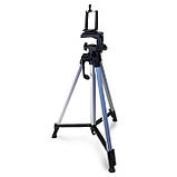 Штатив для камери і телефону Tripod 330A до 134,5 см, фото 3