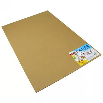 Папір для малювання А1 (590х830) 20 аркушів 140 г/м2 "Мандарин"