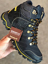 Черевики зимові дитячі підліткові шкіряні для/на хлопчика в стилі Timberland черевики зимові на хлопчика