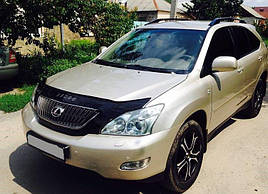 Дефлектор капоту, мухобойка Lexus RX 2003-2009/з гратами радіатора