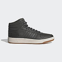 Чоловічі зимові кросівки Adidas Hoops 2.0 Mid (Артикул:FW3514)