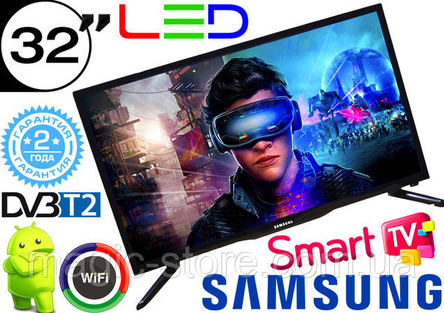Телевизор 2021 Samsung Smart TV Самсунг 4K 32 Дюйма Ultra HD LED TV ...