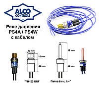 Реле низкого давления (0,6/1,8) с автоматическим сбросом PS4-W3 (808235) Alco Controls