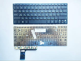 Клавіатура для ноутбуків Asus UX305F, UX305U чорна без рамки RU/US