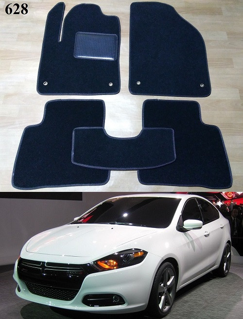 Ворсові килимки на Dodge Dart '12-17