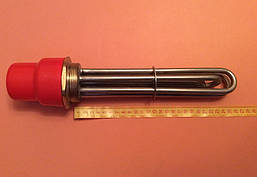 Блок ТЕН прямий нержавійка 3000W / 220V на різьбі 2" (58мм) Tenko, Україна