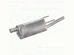 Глушник Опель Корса С (Opel Corsa З) 1.7 Di; 1.7 DTi Combo Turbo Disel 01 (17.584) Чернівці (Sks)