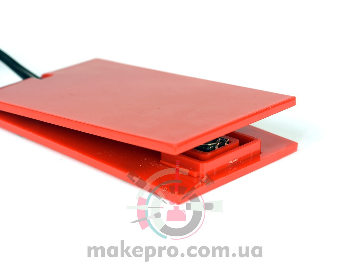Педаль для роботи з Блоком Живлення (роз'єм 6.35 mm) червона