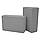 Блок для йоги 2 шт SportVida SV-HK0155-2 Grey, фото 3