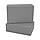 Блок для йоги 2 шт SportVida SV-HK0155-2 Grey, фото 2
