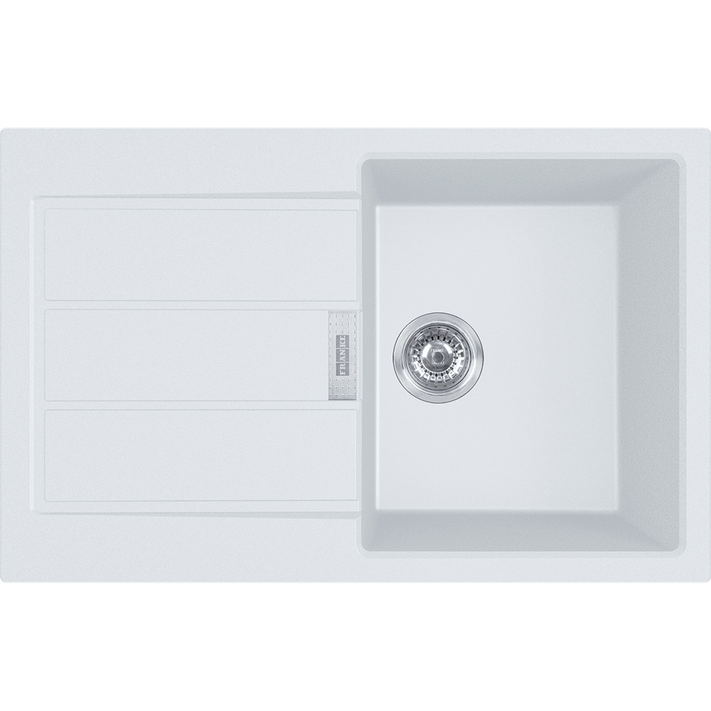 Гранітна мийка Franke Sirius 2.0 S2D 611-78 тектонайт білий 7850