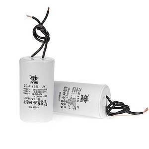 Конденсатор JYUL CBB-60 18 mF, 450 VAC (провід)