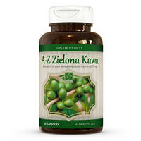 A-Z Zielona Kawa - экстракт зеленого кофе для снижения веса, 400 мг, 60 кап.
