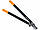 Великий плоский гілкоріз, секатор Fiskars L78, фото 4