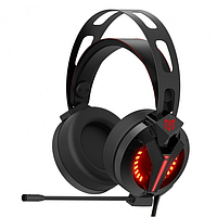 Наушники игровые ONIKUMA Gaming LED COMBATWING M180 Pro Black