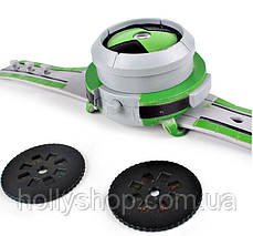 Проєкційний годинник Бен 10 — 30 героїв Ben10 Omnitrix Projector бен тен, фото 3