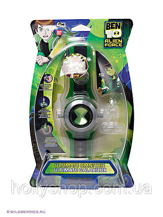 Проєкційний годинник Бен 10 зі звуком і світлом — Ben10 Omnitrix Projecto бен тен, фото 1