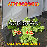 Агроволокно чорне 1.6х50м щільність 50г/кв. м. UV-P 4% AGRISPAN-АГРИСПАН Польська якість за доступною ціною., фото 2