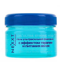 Гель ультрасильной фиксации с эффектом терапии и питания волос Nexxt Professional Gel Ultra Strong 110 ml.
