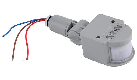 ИК датчик движения 220В 5-10м 30-50Вт 140° PIR: продажа, цена в Полтаве ...