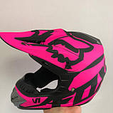 +3 Подарунки Мото Шлем Шолом FOX Мотокросс Мотокрос Квадроцикл, фото 5