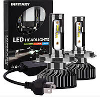 INFITARY Zes Chip 16000lm міні Авто LED/Лед лампи h1,h3,h4,h7,h8.