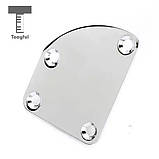 Кріплення для грифа некплейт neckplate електрогітари бас-гітари Fender Stratocaster Telecaster JAGUAR deluxe, фото 2