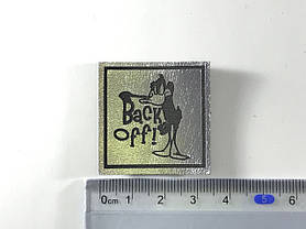 Нашивка Даффі Дак/Daffy Duck 35х35 мм, фото 3