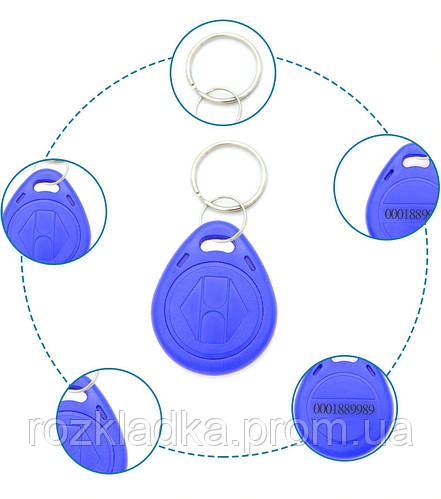 Rfid-метка ключ 125 кГц , (брелоки), цена 7 грн — Prom.ua (ID#1252890933)