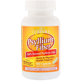 Psyllium Fiber 21st Century 160 капсул