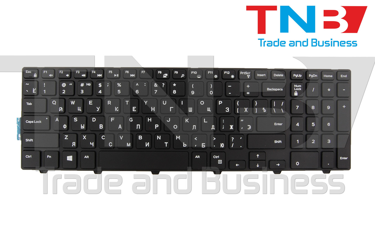 Клавіатура Dell 3558 5000-3541 5545 5547 5551 5555 5748 5749 5755 чорна з підсвічуванням RUUS