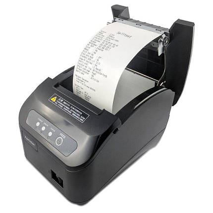 Термопринтер, POS, чековий принтер Xprinter XP-Q200II LAN Black (XP-Q200II), фото 2