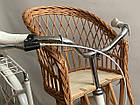 Велокрісло з лози на кермо, фото 2